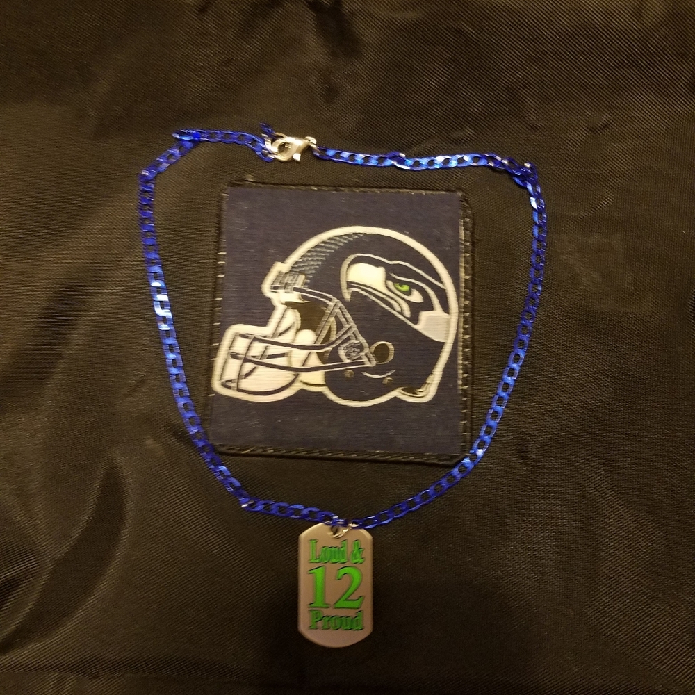 Seahawks necklace
